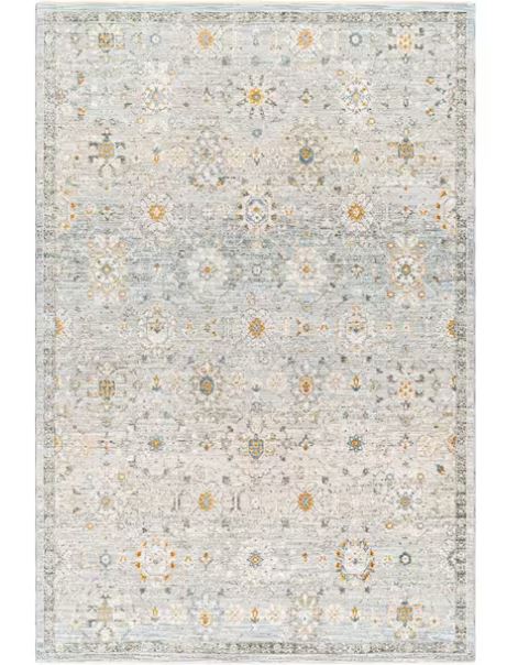 Rosamond Gray/Blue 7.83 ft. x 10.25 ft. Area Rug
