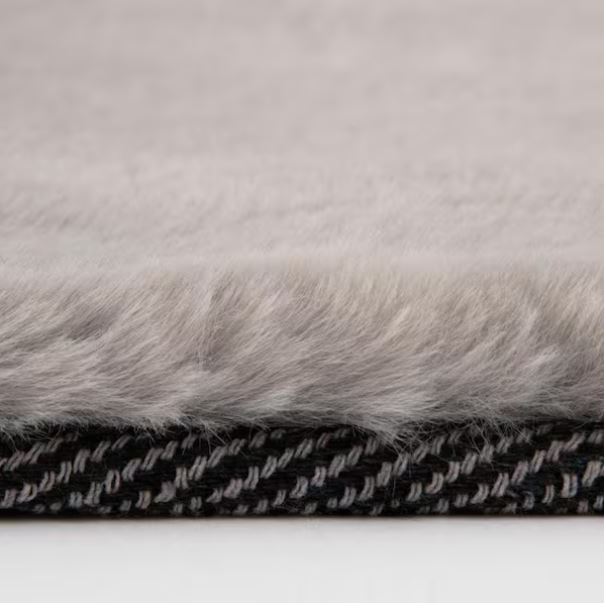 Piper Grey 7.5' x 9.8' Solid Polyester Area Rug