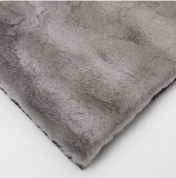 Piper Grey 7.5' x 9.8' Solid Polyester Area Rug