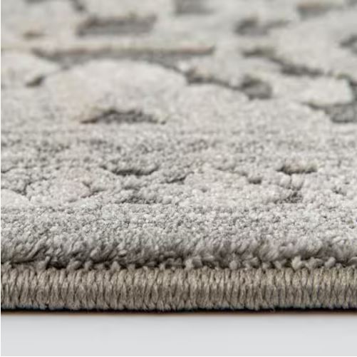 Skyline Gray 5 ft. x 7 ft.Floral Area Rug