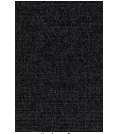 Royal Easy Jute Dark Grey 5 ft. x 7 ft. Solid Indoor Outdoor Area Rug