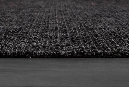 Royal Easy Jute Dark Grey 5 ft. x 7 ft. Solid Indoor Outdoor Area Rug