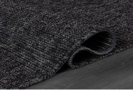 Royal Easy Jute Dark Grey 5 ft. x 7 ft. Solid Indoor Outdoor Area Rug