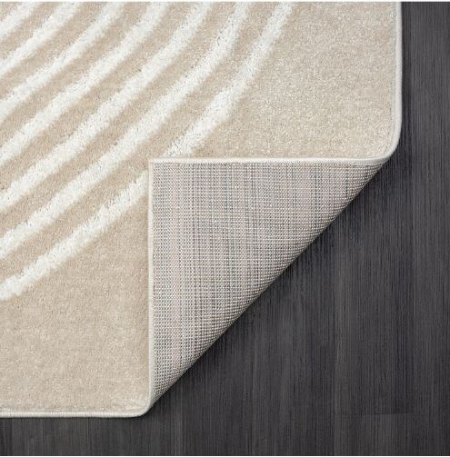 6' x 9' Nuevo Geometric Beige Rug