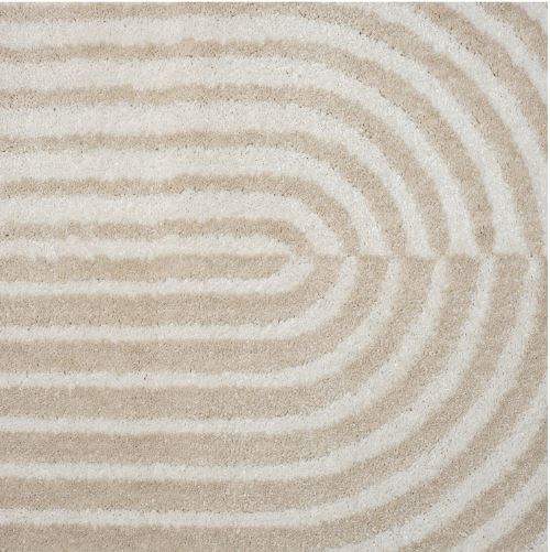6' x 9' Nuevo Geometric Beige Rug