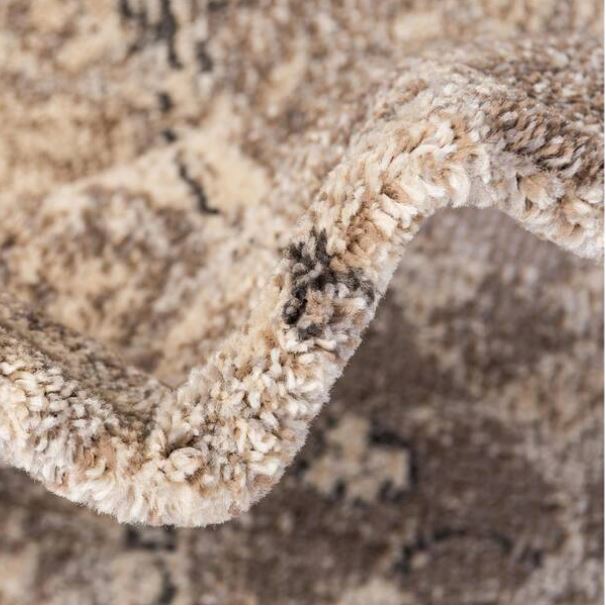 Penrose Krystle Beige Brown 5 ft. 3 in. x 7 ft. 7 in. Area Rug