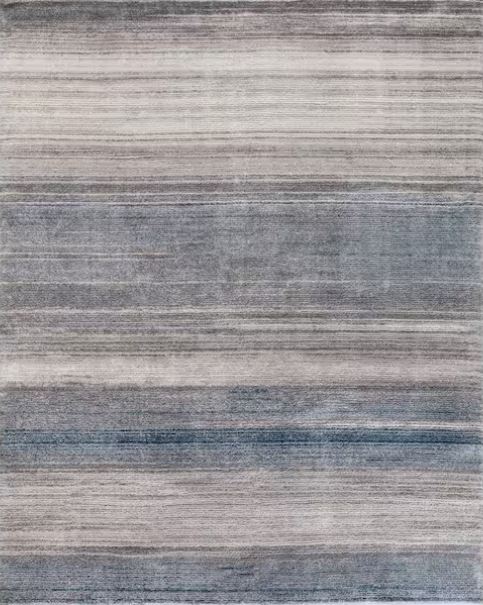 Moderno Blue Ombre 8 ft. x 10 ft. Contemporary Area Rug