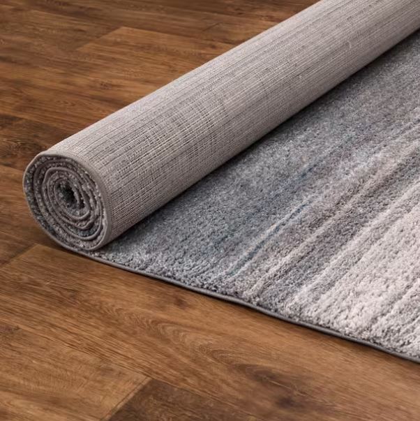 Moderno Blue Ombre 8 ft. x 10 ft. Contemporary Area Rug