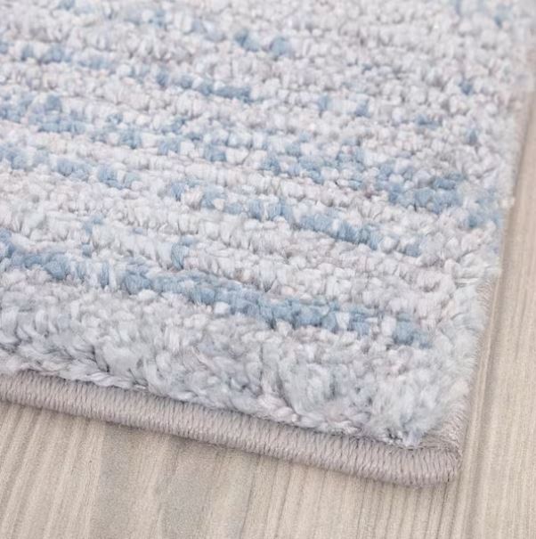 Moderno Blue Ombre 8 ft. x 10 ft. Contemporary Area Rug