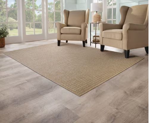6 ft. x 9 ft. Beige/Brown Blocton Area Rug