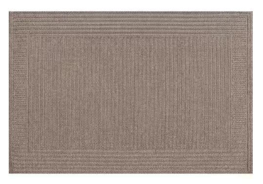 Premier Rib 24 in. x 36 in. Chevron Taupe Indoor/Outdoor Mat
