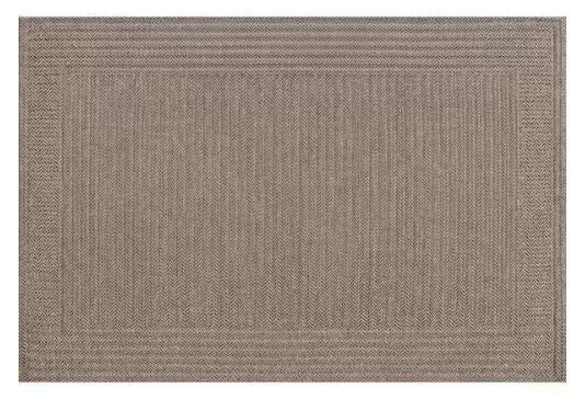 Premier Rib 24 in. x 36 in. Chevron Taupe Indoor/Outdoor Mat
