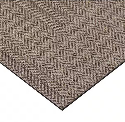 Premier Rib 24 in. x 36 in. Chevron Taupe Indoor/Outdoor Mat