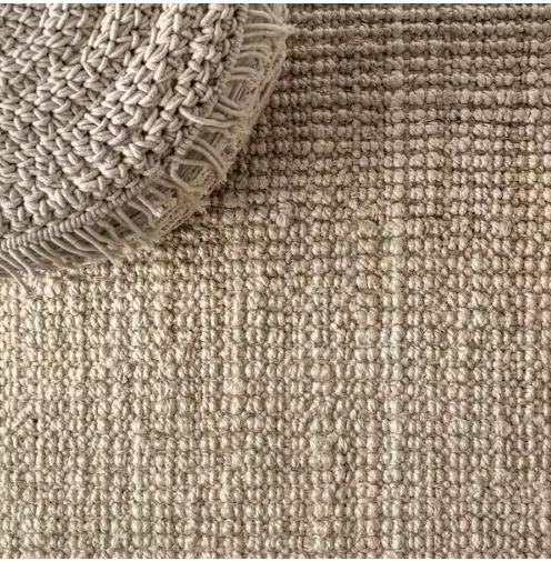 Hiro Hand Woven Chunky Jute Ivory 4 ft. x 6 ft. Area Rug