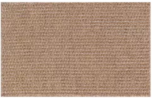 Natural 2 ft. x 3 ft. Wooly Easy Jute Washable Indoor Outdoor Area Rug