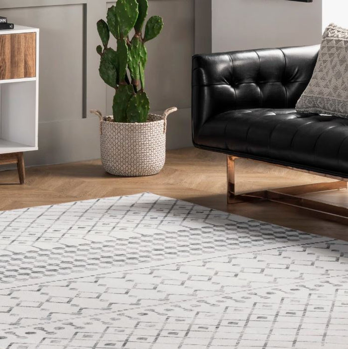 5x8 Moroccan Blythe SpinClean Machine Washable Area Rug