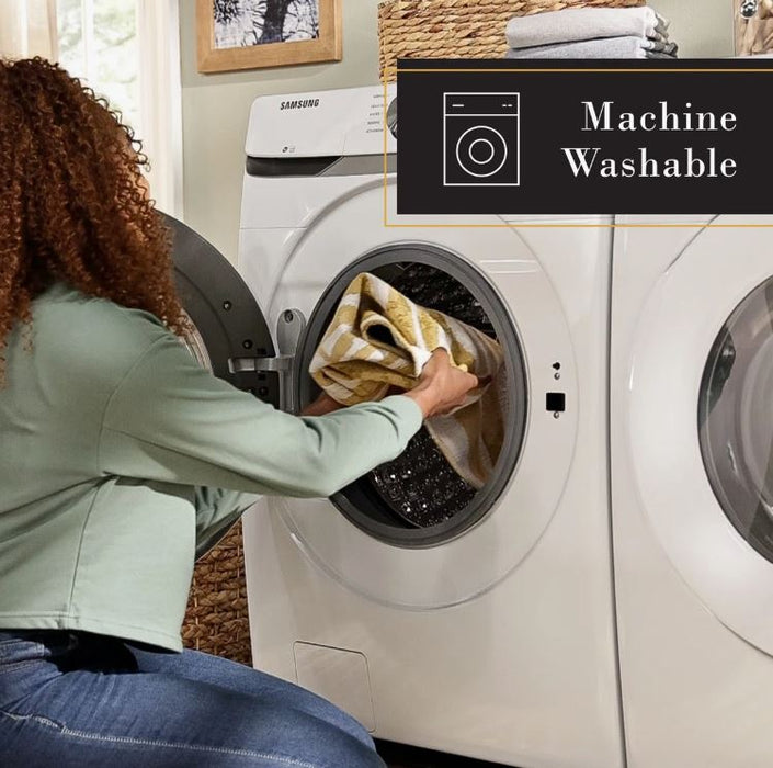 2x3.4 TOWN & COUNTRY Luxe Livie Matisse Cutout Everwash Non-Slip Backing Washable Multi-Use Kitchen Mat
