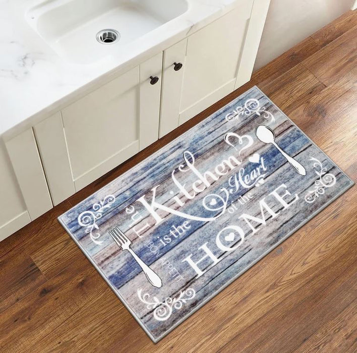Machine Washable Non-Slip Kitchen Mat (Set of 3)