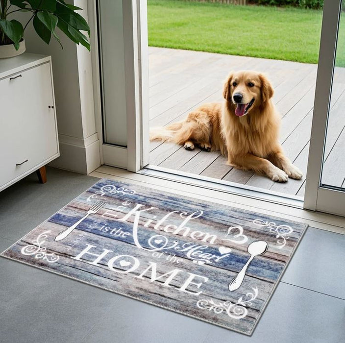 Machine Washable Non-Slip Kitchen Mat (Set of 3)