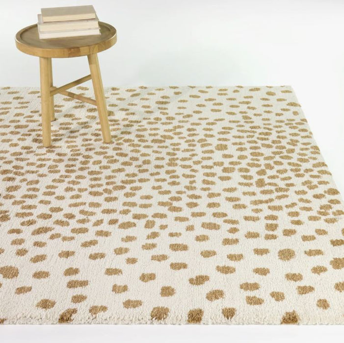 7'10" x 10 Pollux Rust Global Glam Animal Print Area Rug