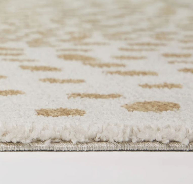 7'10" x 10 Pollux Rust Global Glam Animal Print Area Rug