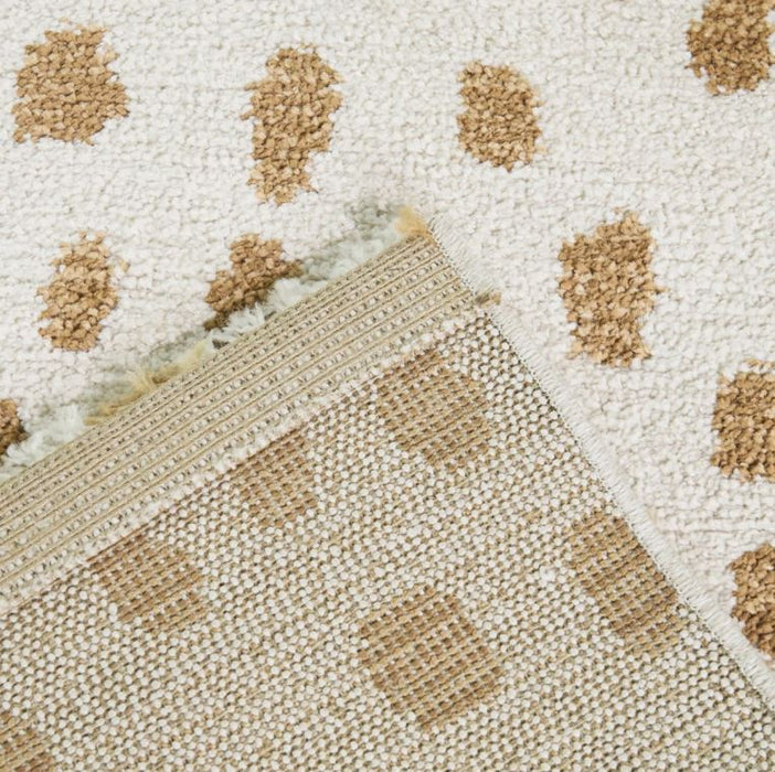 7'10" x 10 Pollux Rust Global Glam Animal Print Area Rug