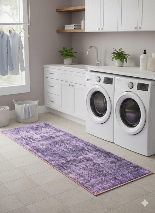 2' x 5' Washable Runner Area Rug