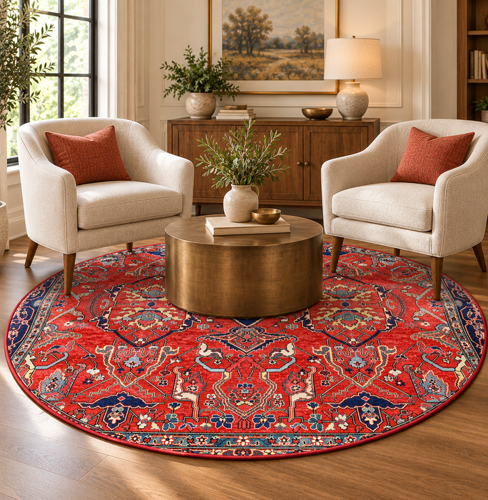 7' Round Area Rug