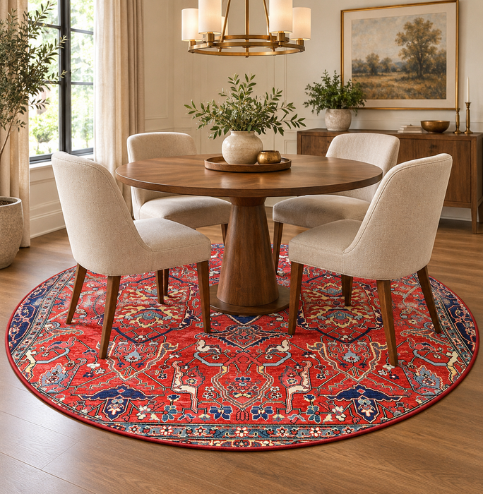 7' Round Area Rug
