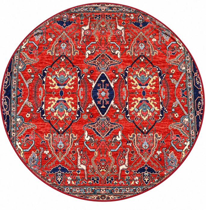 7' Round Area Rug