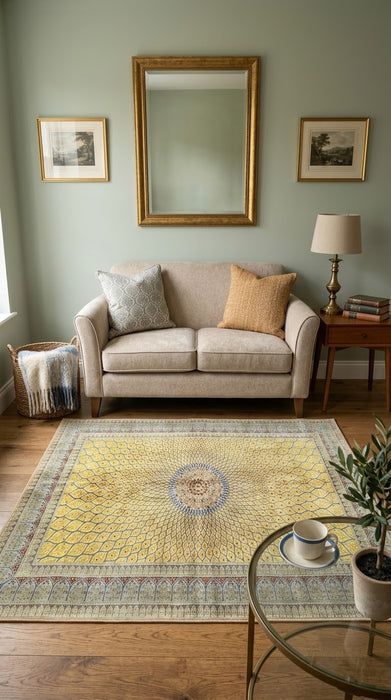6' x 6' Square Area Rug