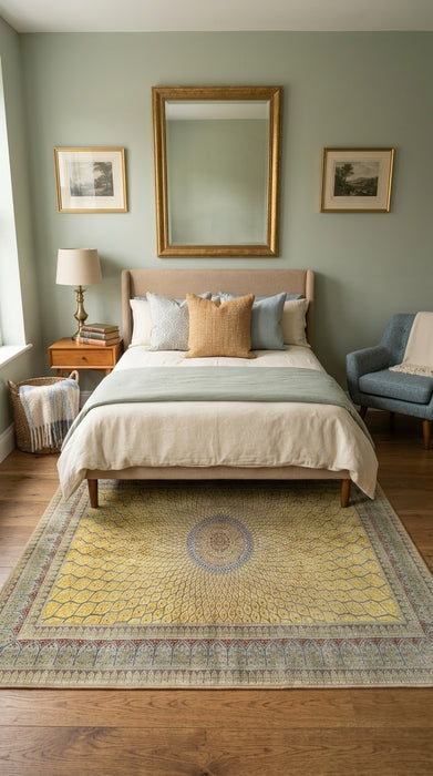 6' x 6' Square Area Rug