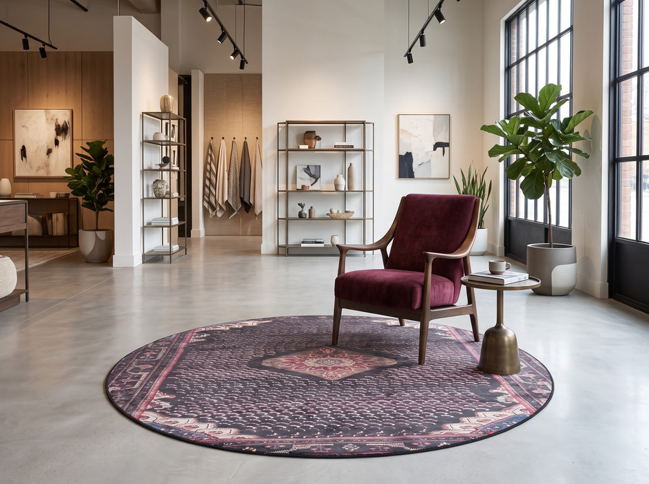 6' Round Area Rug