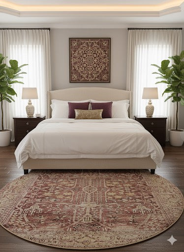 8' Round Area Rug