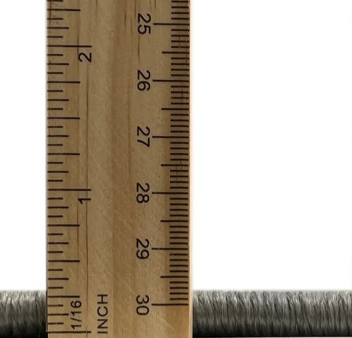 7' x 10'. Army Brown Traditional Persian Rug