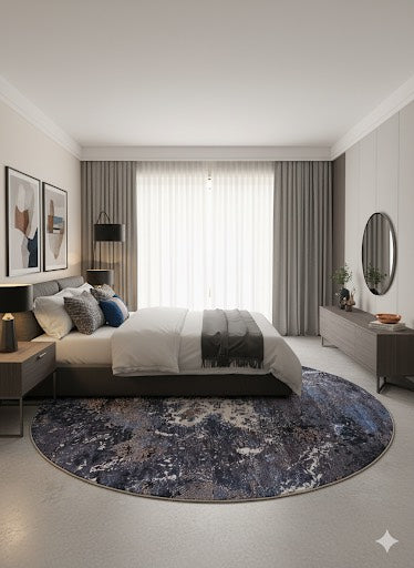 8ft Round Area Rug