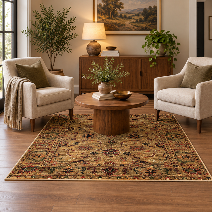 5' x 5' Square Area Rug