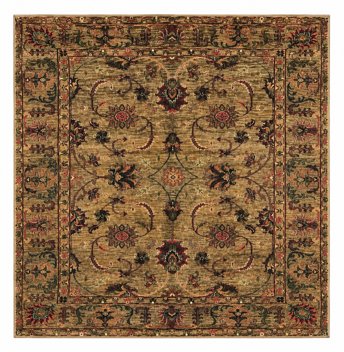 5' x 5' Square Area Rug