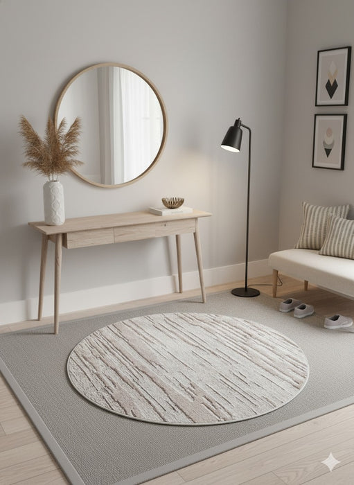 6ft Round Area Rug