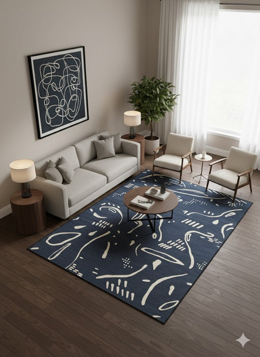 6' x 9' Washable Area Rug