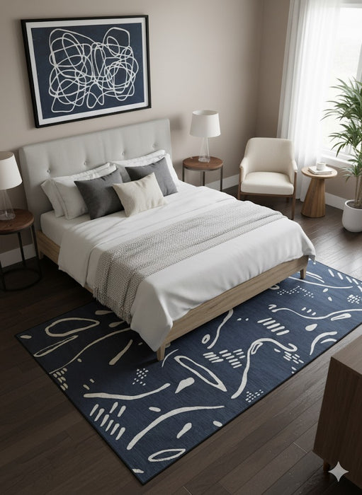 6' x 9' Washable Area Rug