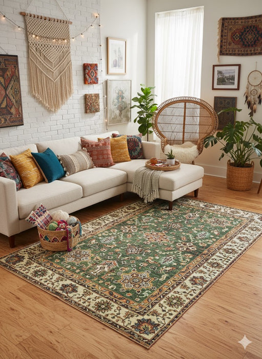 6x9  Machine Washable Area Rug