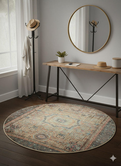 5' Round Area Rug