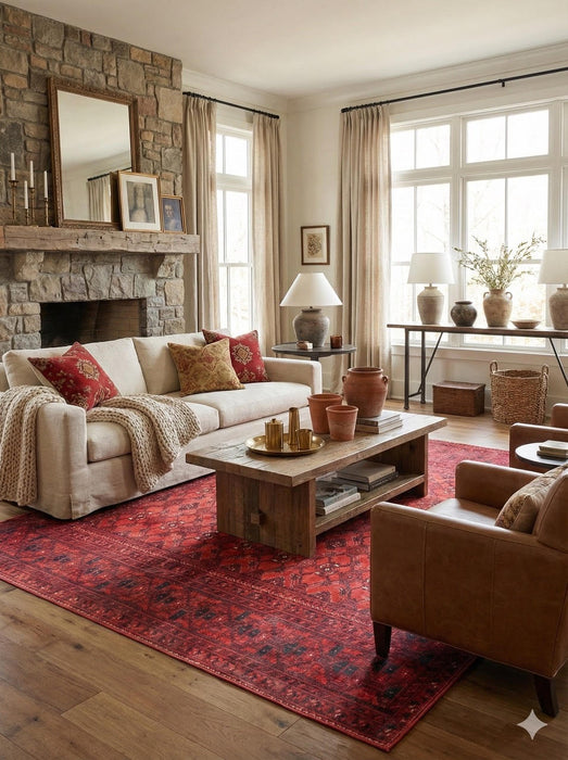 7' x 7' Square Area Rug