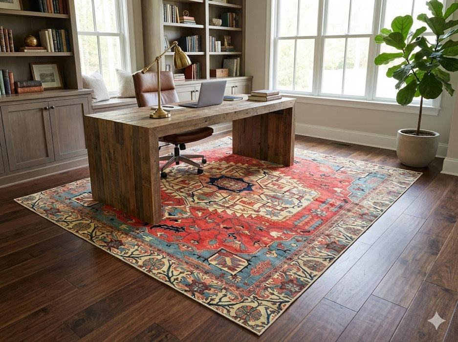 7' x 7' Square Area Rug