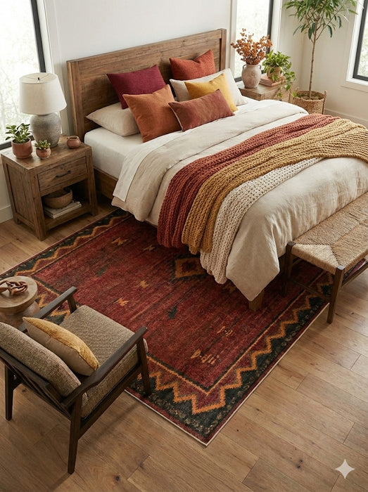 7' x 7' Square Area Rug