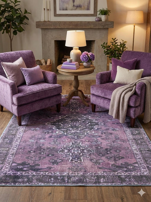 6' x 6' Square Area Rug