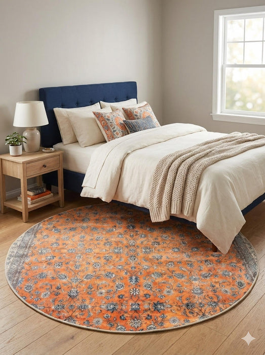 5' Round Area Rugs