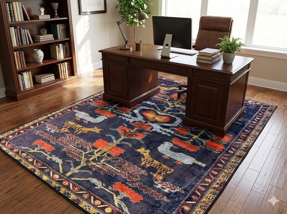 5' x 5' Square Area Rug