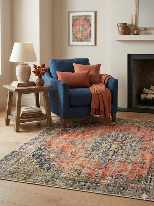 5' x 5' Square Area Rug